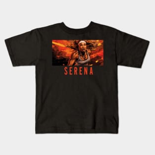 Serena - The GOAT Superhero Kids T-Shirt